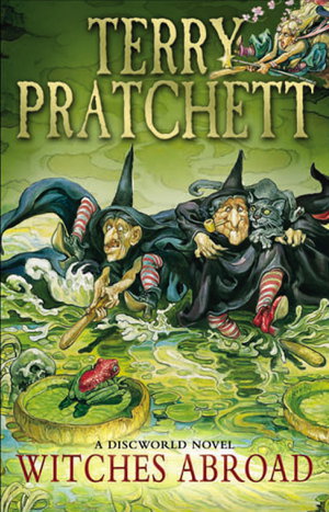 Cover art for Witches Abroad