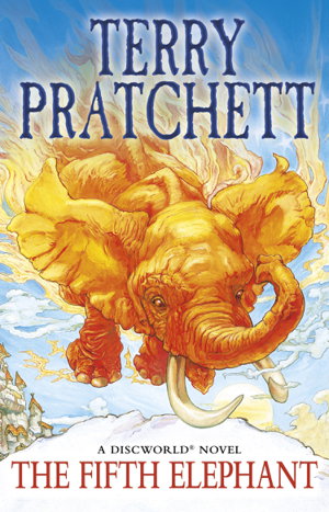 Cover art for The Fifth Elephant