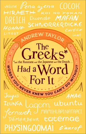 Cover art for Greeks Had a Word For It