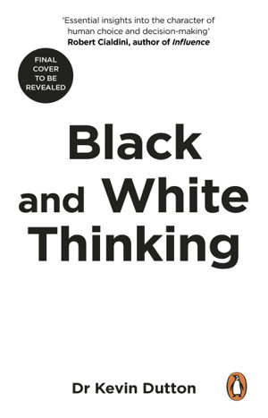 Cover art for Black and White Thinking
