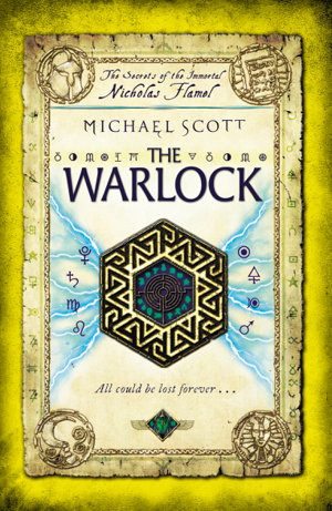 Cover art for The Warlock The Secrets of the Immortal Nicholas Flamel Book5
