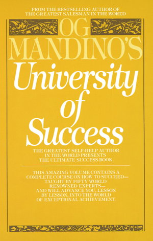 Cover art for University of Success