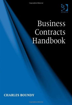 Cover art for Business Contracts Handbook