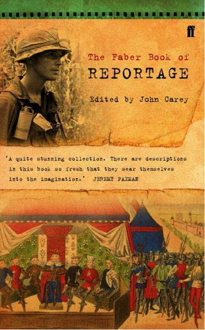 Cover art for The Faber Book of Reportage