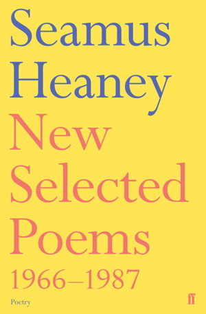 Cover art for New Selected Poems 1966-1987