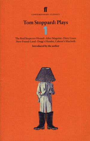 Cover art for Tom Stoppard Plays 1