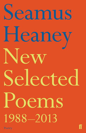 Cover art for New Selected Poems 1988-2013