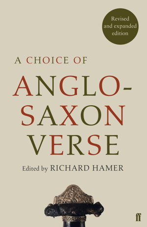 Cover art for A Choice of Anglo-Saxon Verse