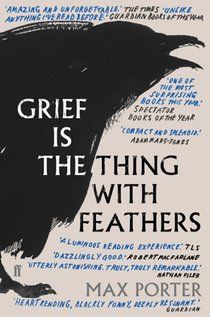 Cover art for Grief Is the Thing with Feathers