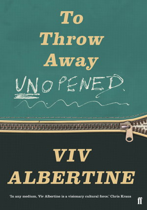 Cover art for To Throw Away Unopened