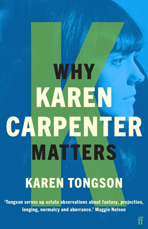 Cover art for Why Karen Carpenter Matters