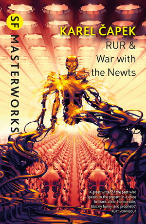 Cover art for RUR & War with the Newts