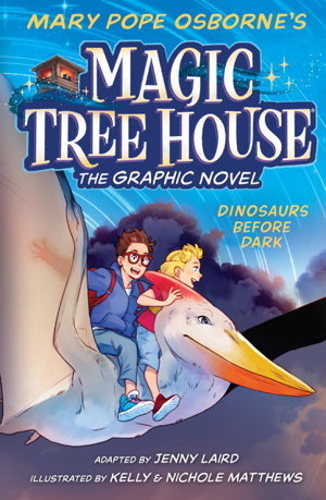 Cover art for Dinosaurs Before Dark Graphic Novel