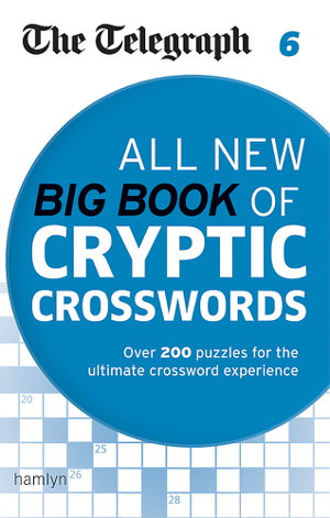 Cover art for The Telegraph All New Big Book of Cryptic Crosswords 6