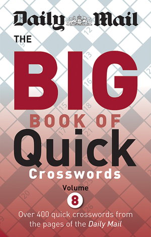 Cover art for Daily Mail Big Book of Quick Crosswords Volume 8