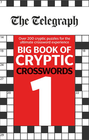 Cover art for Telegraph Big Book of Cryptic Crosswords 1