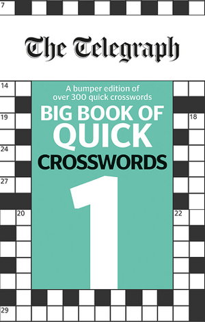 Cover art for Telegraph Big Book of Quick Crosswords 1