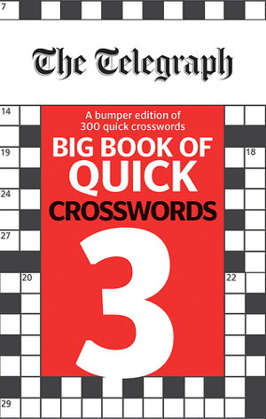 Cover art for Telegraph Big Book of Quick Crosswords 3