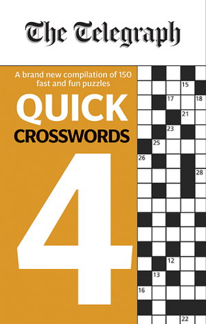 Cover art for Telegraph Quick Crosswords 4