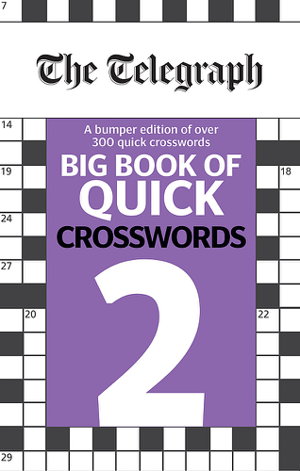 Cover art for Telegraph Big Book of Quick Crosswords 2