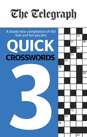 Cover art for Telegraph Quick Crosswords 3