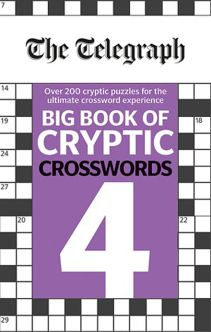 Cover art for Telegraph Big Book of Cryptic Crosswords 4