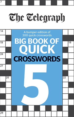 Cover art for Telegraph Big Book of Quick Crosswords 5