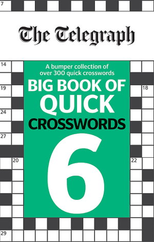 Cover art for Telegraph Big Book of Quick Crosswords 6
