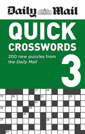 Cover art for Daily Mail Quick Crosswords Volume 3