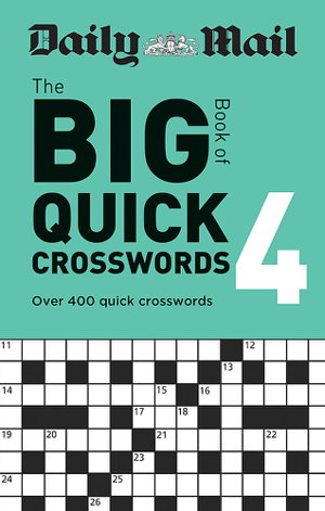 Cover art for Daily Mail Big Book of Quick Crosswords Volume 4