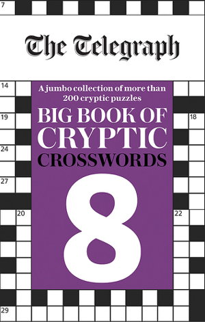 Cover art for Telegraph Big Book of Cryptic Crosswords 8