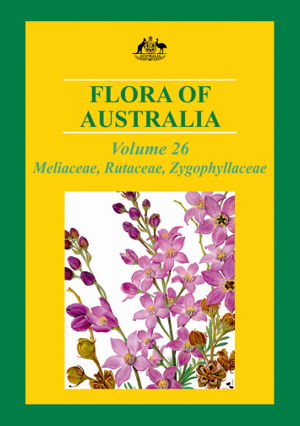 Cover art for Flora of Australia Volume 26 Meliaceae Rutaceae and Zygophyllaceae