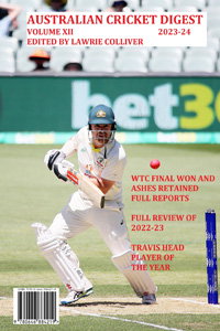 Cover art for Australian Cricket Digest 2023-24