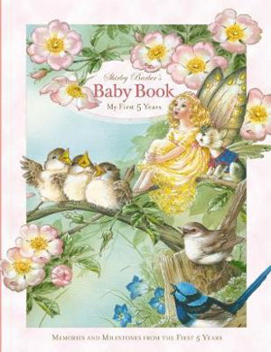 Cover art for Shirley Barber's Baby Book- My First Five Years (Pink)