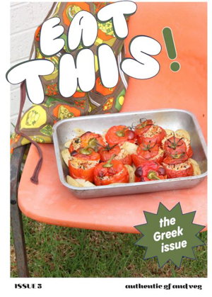 Cover art for EatTHIS! #3 The Greek Issue
