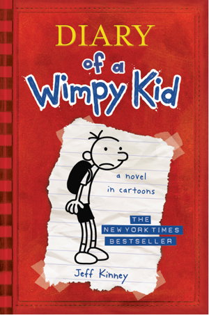 Cover art for Diary of a Wimpy Kid 01