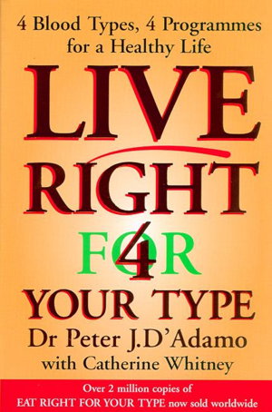 Cover art for Live Right for Your Type