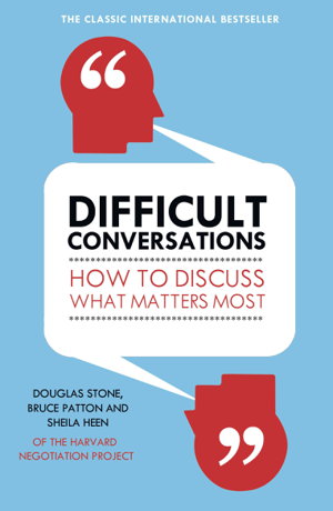 Cover art for Difficult Conversations