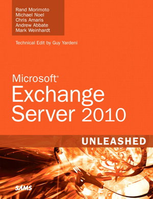 Cover art for Exchange Server 2010 Unleashed