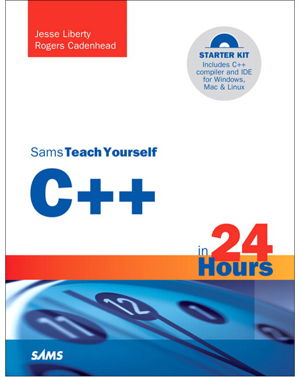 Cover art for Sams Teach Yourself C++ in 24 Hours, Fifth Edition