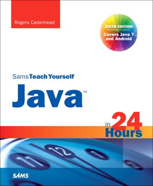 Cover art for Sams Teach Yourself Java in 24 Hours 6th edition