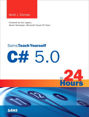 Cover art for Sams Teach Yourself C# 5.0 in 24 Hours