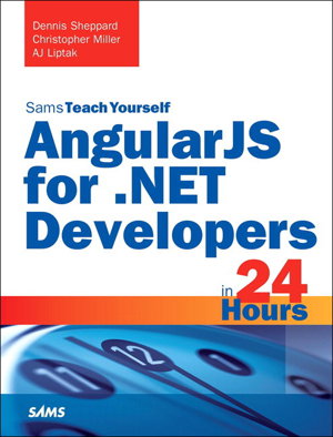 Cover art for AngularJS for .NET Developers in 24 Hours, Sams Teach Yourself