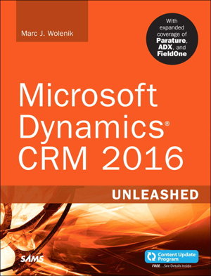 Cover art for Microsoft Dynamics CRM 2016 Unleashed