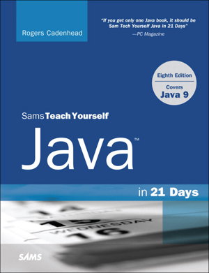 Cover art for Java in 21 Days, Sams Teach Yourself (Covering Java 9)