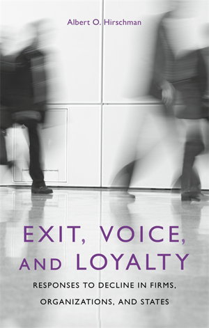 Cover art for Exit, Voice, and Loyalty