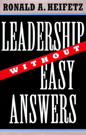 Cover art for Leadership Without Easy Answers