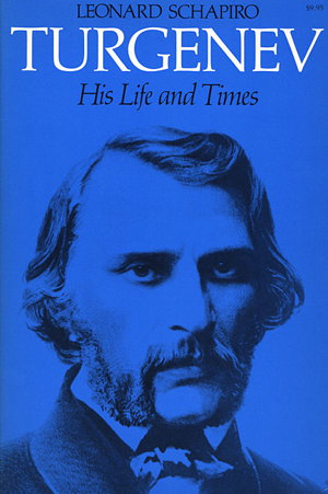 Cover art for Turgenev - His Life & Times (Paper Only)