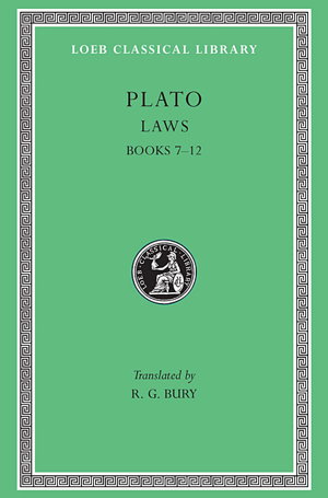 Cover art for Plato Laws Books 7-12