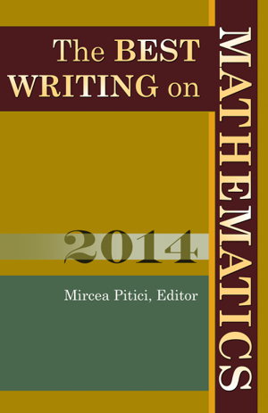 Cover art for The Best Writing on Mathematics 2014